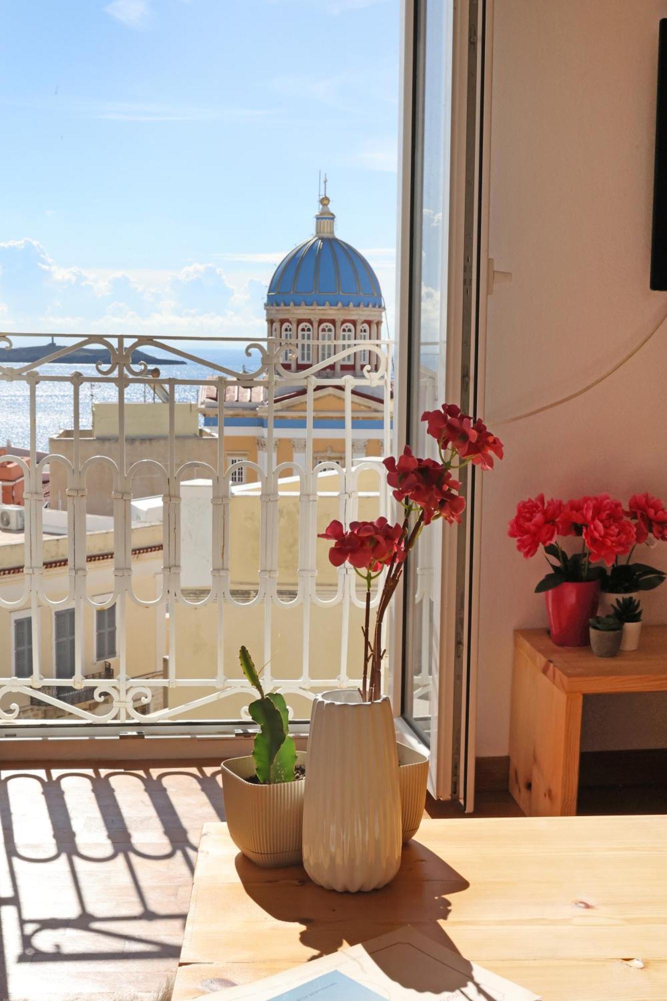 San Nikolas View Guest House แอร์มูโปลี ภายนอก รูปภาพ