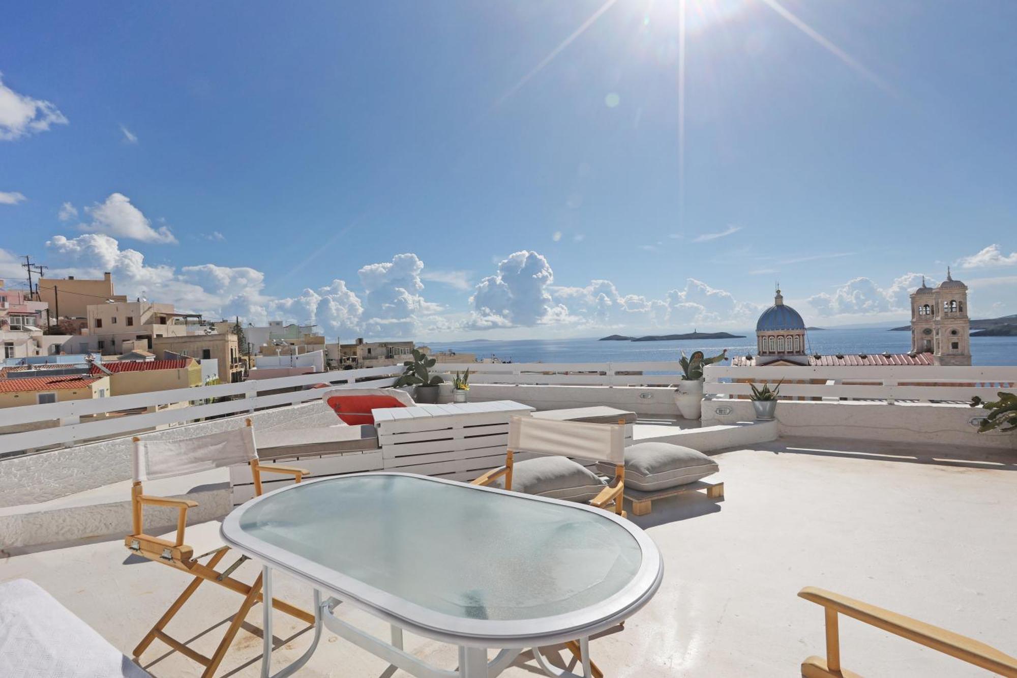 San Nikolas View Guest House แอร์มูโปลี ภายนอก รูปภาพ